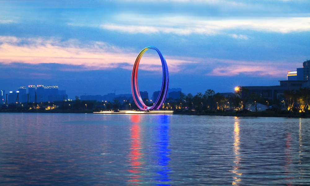 Love Sculpture at Sakura Lake Sports Park<br>2018 Illimination Award of Distinction