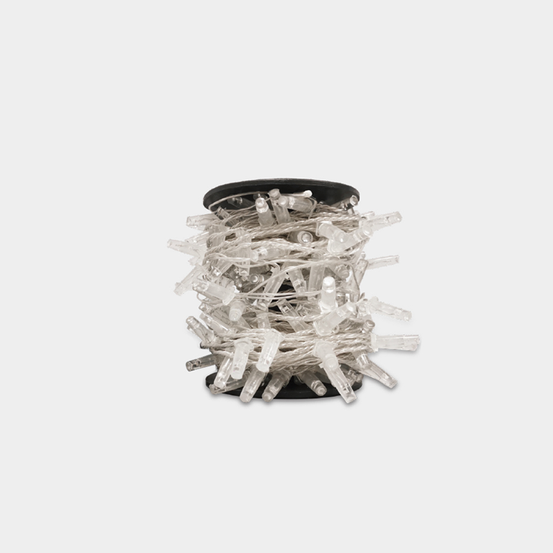 Stastic Single Color LED String Light (Power adapter not included）