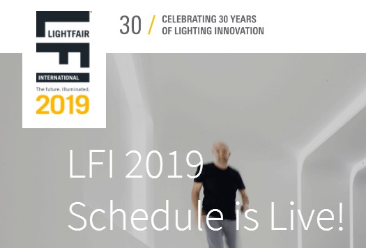 Join us in LIGHTFAIR International 2019