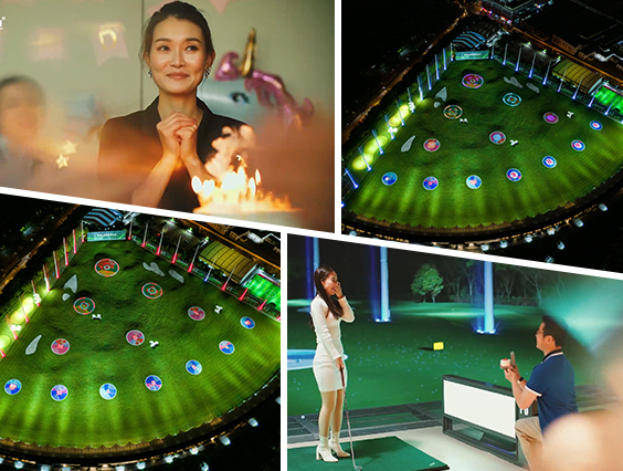 GOLF+ Unlimited Play! Golf with Intelligent Lighting Interactive Control System is Waiting for You